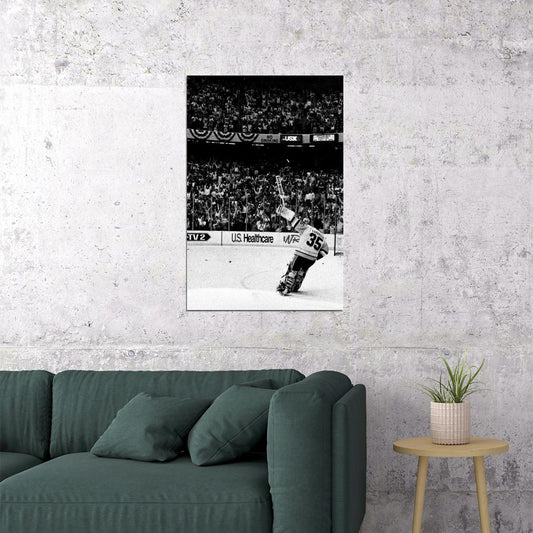 Hockey Tom Barrasso Pittsburg Poster Wall Art Print Home Wall Decor - xonomax