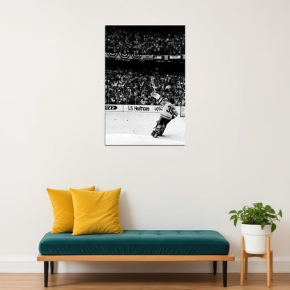 Hockey Tom Barrasso Pittsburg Poster Wall Art Print Home Wall Decor - xonomax
