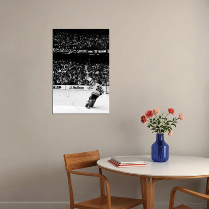 Hockey Tom Barrasso Pittsburg Poster Wall Art Print Home Wall Decor - xonomax