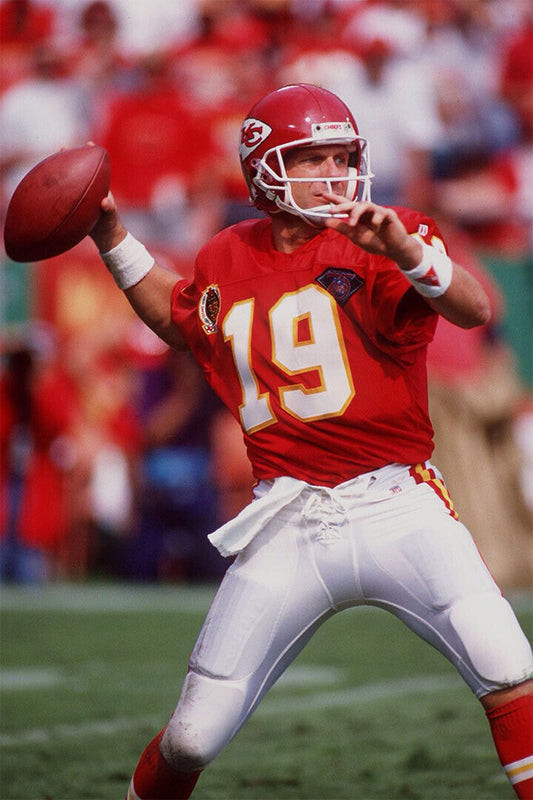 Football Joe Montana Kansas City Poster Wall Art Print Home Wall Decor - xonomax