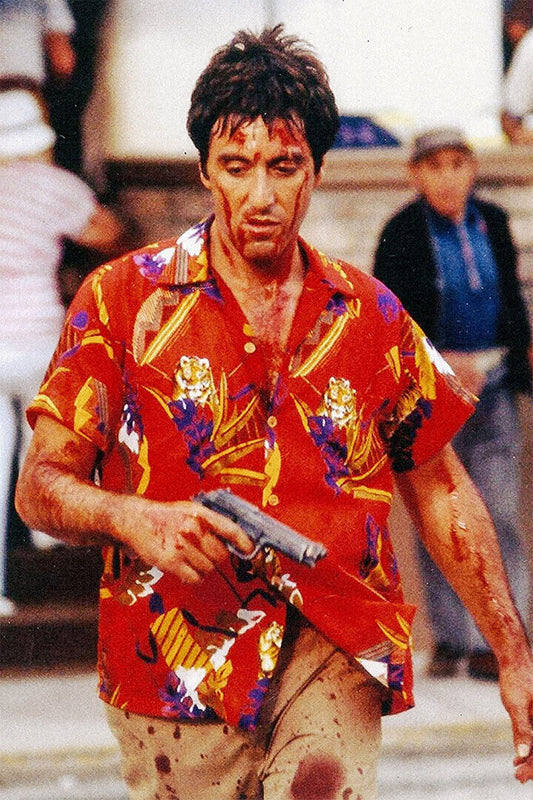 Scarface Movie Drama Crime Al Pacino Bloody Poster Wall Art Print Home Wall Decor