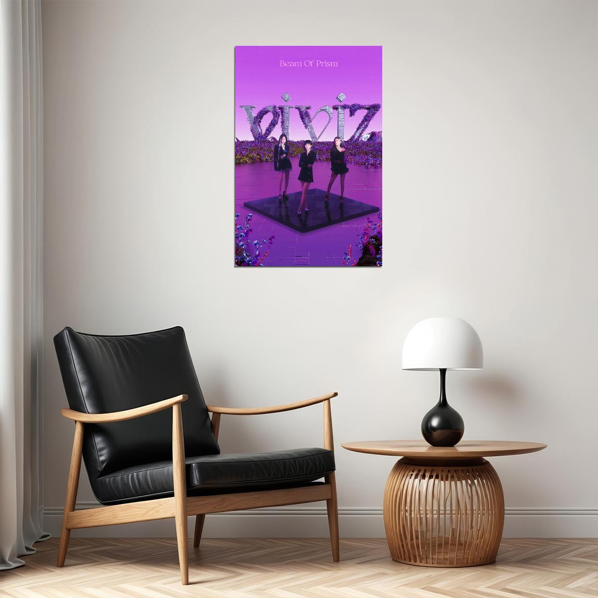 Viviz Girl Group Beam Of Prism Music Album Poster Wall Art Print Home Wall Decor - xonomax