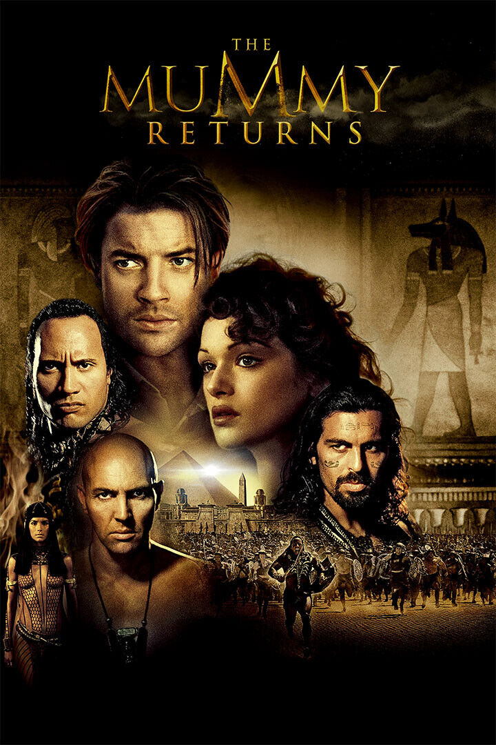The Mummy Returns Movie Adventure Fantasy Poster Wall Art Print Home Wall Decor - xonomax