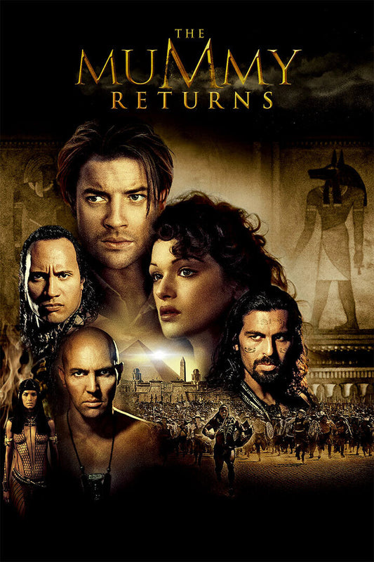 The Mummy Returns Movie Adventure Fantasy Poster Wall Art Print Home Wall Decor - xonomax