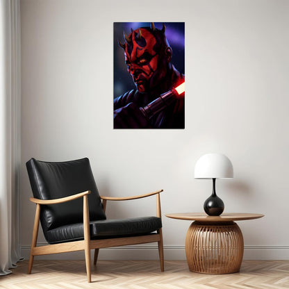 Star Wars Movie Action Darth Maul Poster Wall Art Print Home Wall Decor - xonomax