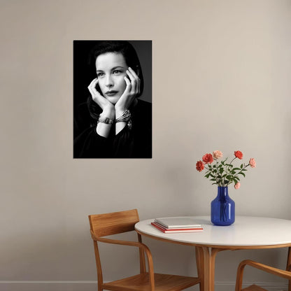 Liv Tyler Sexy Female Model Photo Black And White Poster Wall Art Print Home Wall Decor - xonomax