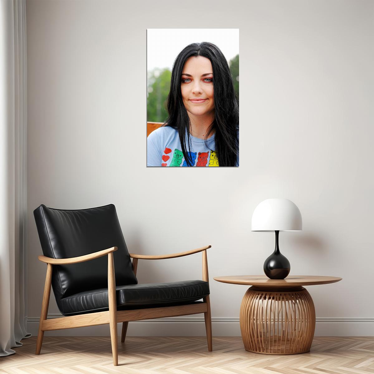 Amy Leee Evanescence Beautiful Singer Musician Poster Wall Art Print Home Wall Decor - xonomax