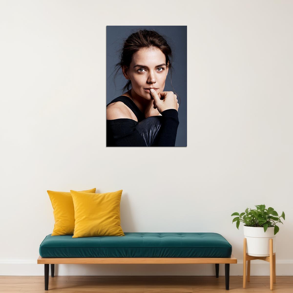 Katie Holmes American Movie Actress Poster Wall Art Print Home Wall Decor - xonomax