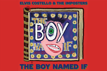 Elvis Costello The Boy Named If Music Album Poster Wall Art Print Home Wall Decor - xonomax