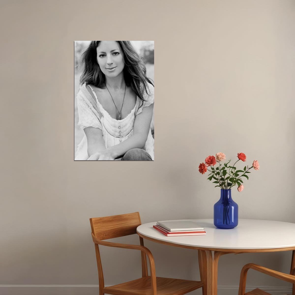Sarah Mclachlan Posed Artist Painter Producer Poster Wall Art Print Home Wall Decor