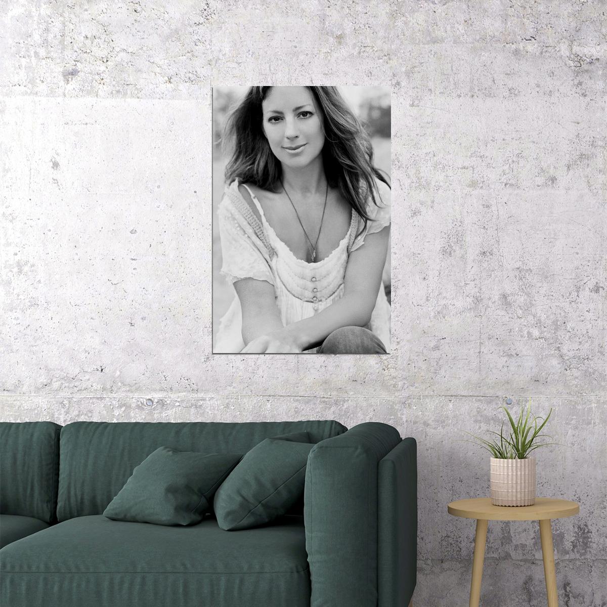 Sarah Mclachlan Posed Artist Painter Producer Poster Wall Art Print Home Wall Decor