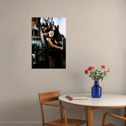 Disturbed Music Band Singers Men Poster Wall Art Print Home Wall Decor - xonomax