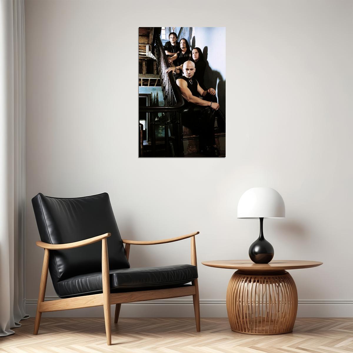 Disturbed Music Band Singers Men Poster Wall Art Print Home Wall Decor - xonomax