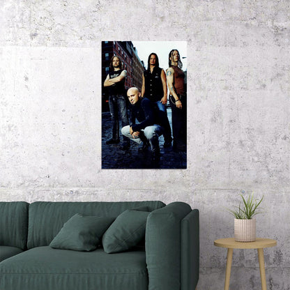 Disturbed Music Band Men Singers Poster Wall Art Print Home Wall Decor - xonomax