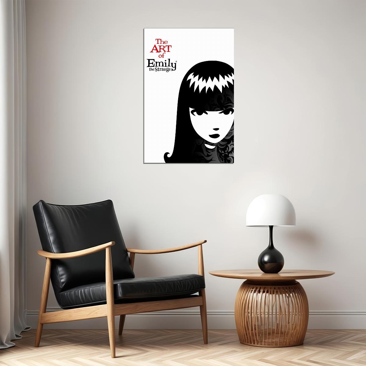 Emily The Strange Fictional Character Poster Wall Art Print Home Wall Decor - xonomax