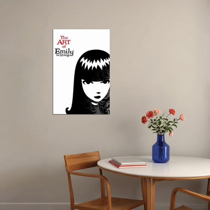 Emily The Strange Fictional Character Poster Wall Art Print Home Wall Decor - xonomax