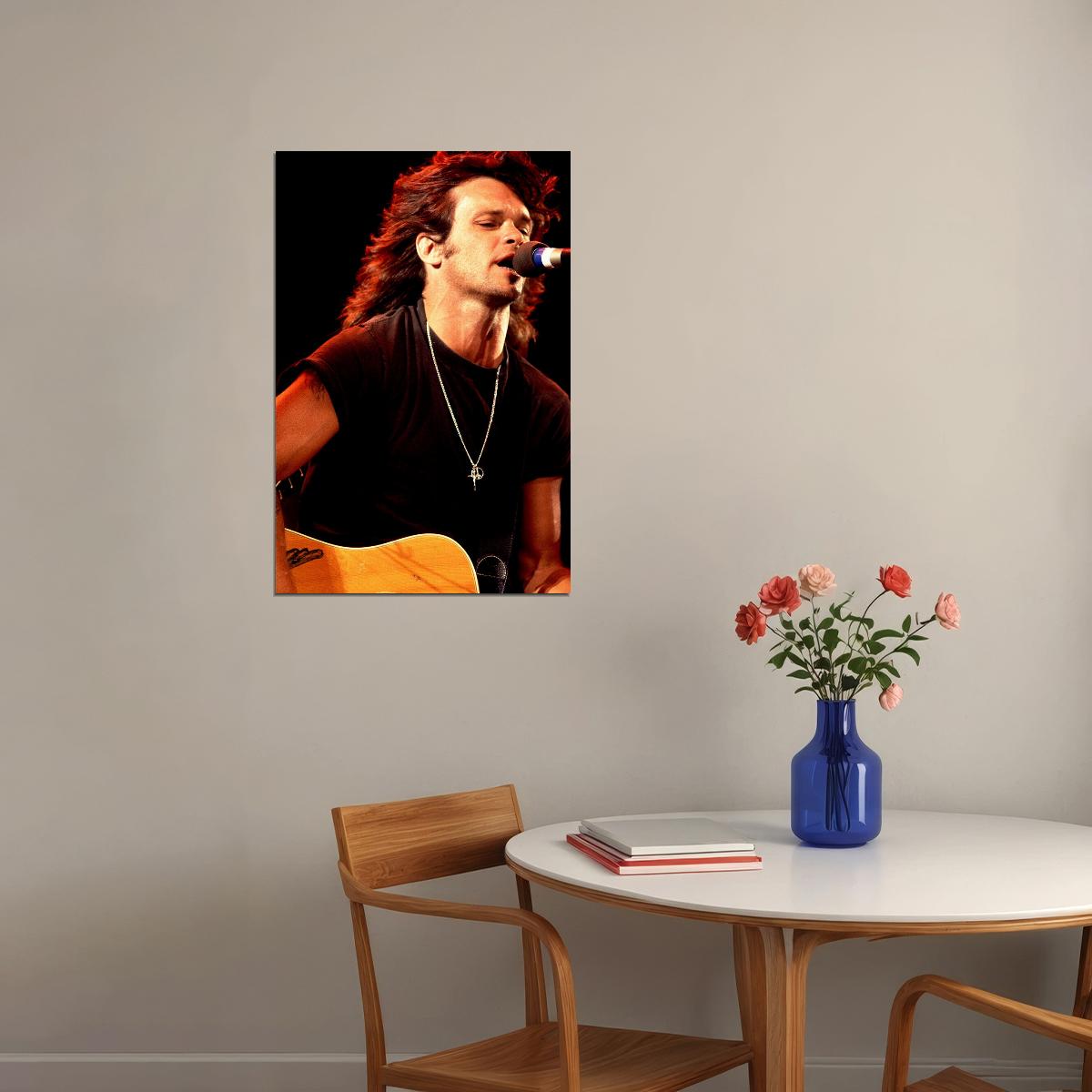John Cougar Mellencamp Singer Songwriter Poster Wall Art Print Home Wall Decor