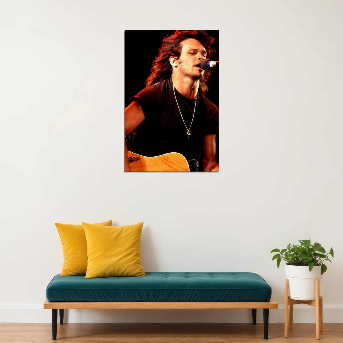 John Cougar Mellencamp Singer Songwriter Poster Wall Art Print Home Wall Decor