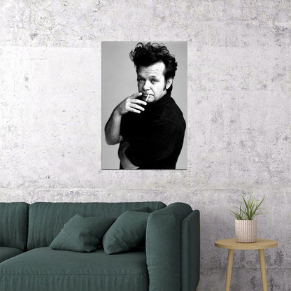 John Cougar Mellencamp Songwriter Singer Poster Wall Art Print Home Wall Decor