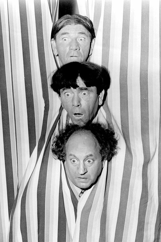 Three Stooges Movie Got Nyuk? Comedy Poster Wall Art Print Home Wall Decor - xonomax