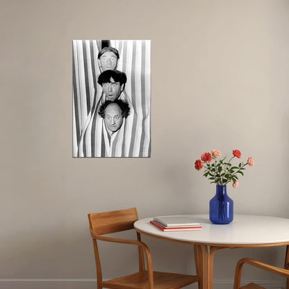 Three Stooges Movie Got Nyuk? Comedy Poster Wall Art Print Home Wall Decor - xonomax