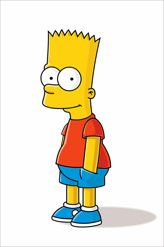 Bart Simpson Animation Comedy Fantasy Poster Wall Art Print Home Wall Decor - xonomax