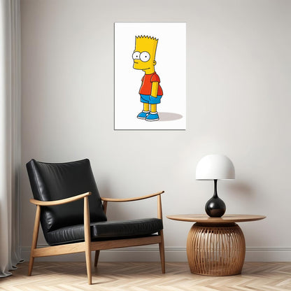 Bart Simpson Animation Comedy Fantasy Poster Wall Art Print Home Wall Decor - xonomax