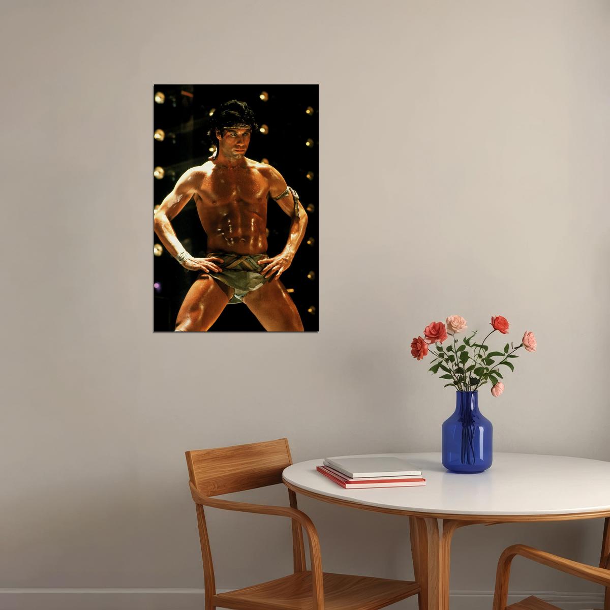Staying Alive Movie Drama Music John Travolta Poster Wall Art Print Home Wall Decor - xonomax