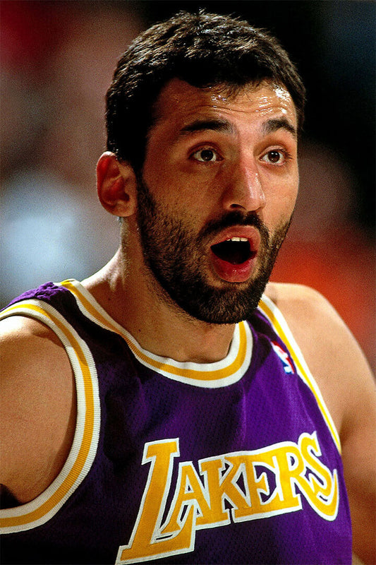 Basketball Vlade Divac Los Angeles Poster Wall Art Print Home Wall Decor - xonomax