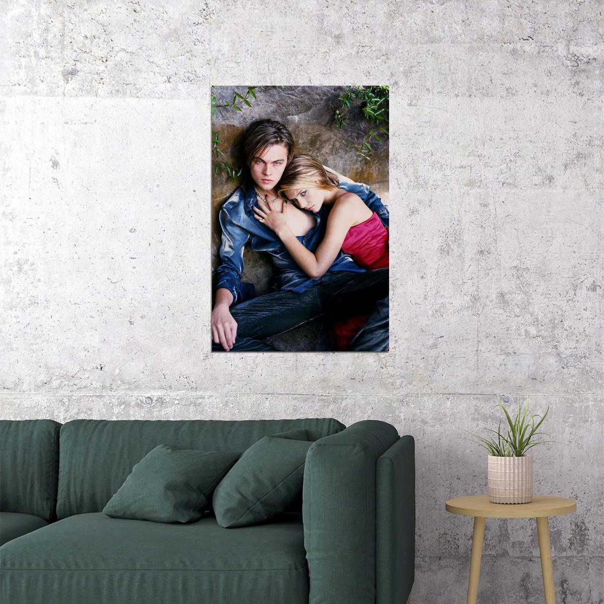 Romeo And Juliet Movie Drama Romance Leonardo Dicaprio Poster Wall Art Print Home Wall Decor