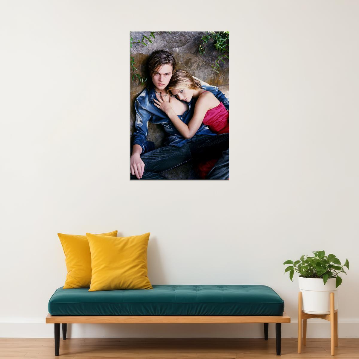 Romeo And Juliet Movie Drama Romance Leonardo Dicaprio Poster Wall Art Print Home Wall Decor