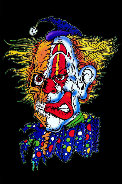 Playacho Scary Caricature Poster Wall Art Print Home Wall Decor - xonomax