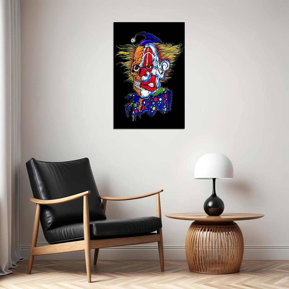 Playacho Scary Caricature Poster Wall Art Print Home Wall Decor - xonomax