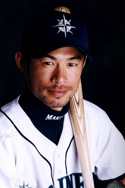 Baseball Ichiro Suzuki Seattle Poster Wall Art Print Home Wall Decor - xonomax