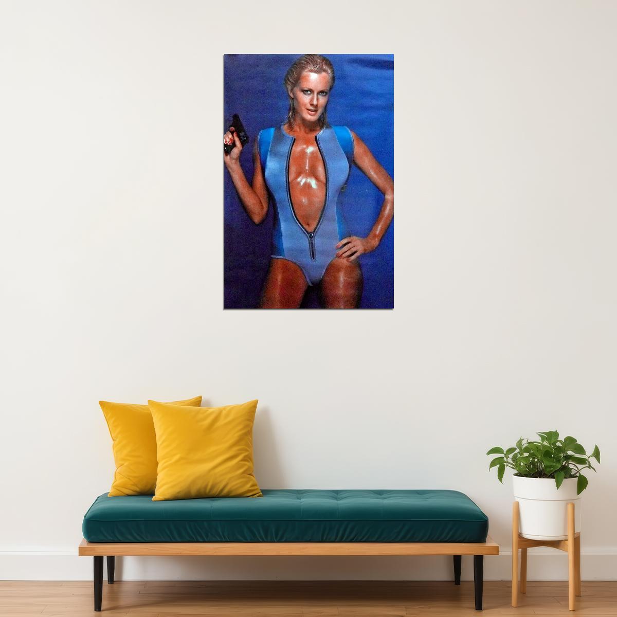 June Chadwick Actress Television Actor Poster Wall Art Print Home Wall Decor - xonomax