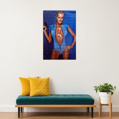 June Chadwick Actress Television Actor Poster Wall Art Print Home Wall Decor - xonomax