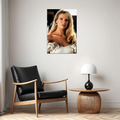 Movie Actress Kim Basinger Posed Beautiful Actor Poster Wall Art Print Home Wall Decor - xonomax