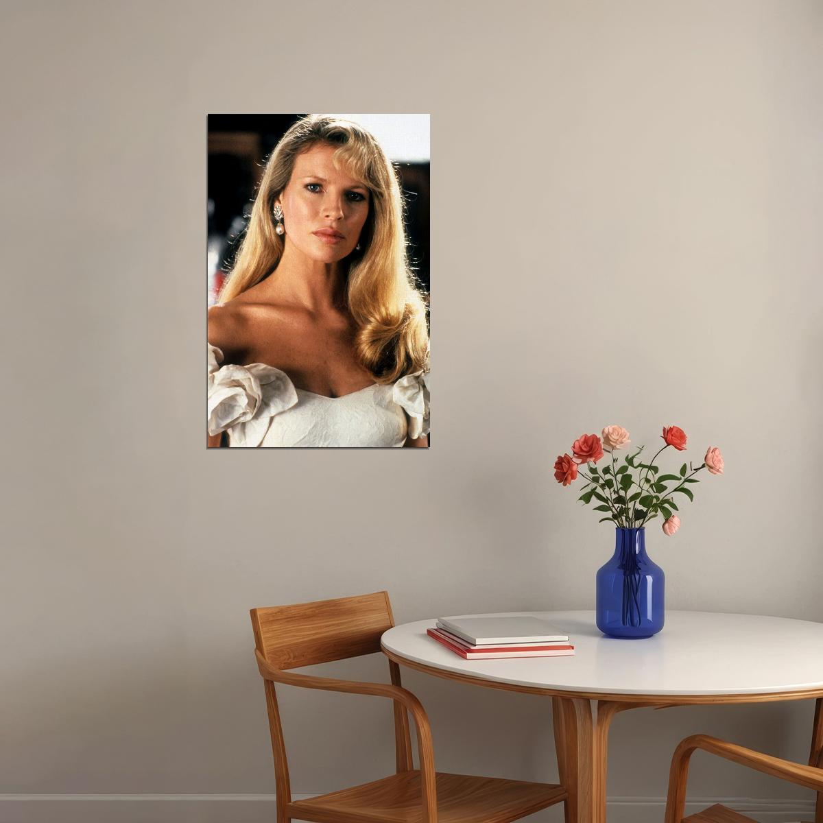 Movie Actress Kim Basinger Posed Beautiful Actor Poster Wall Art Print Home Wall Decor - xonomax