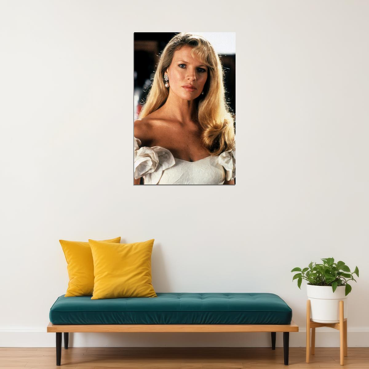 Movie Actress Kim Basinger Posed Beautiful Actor Poster Wall Art Print Home Wall Decor - xonomax