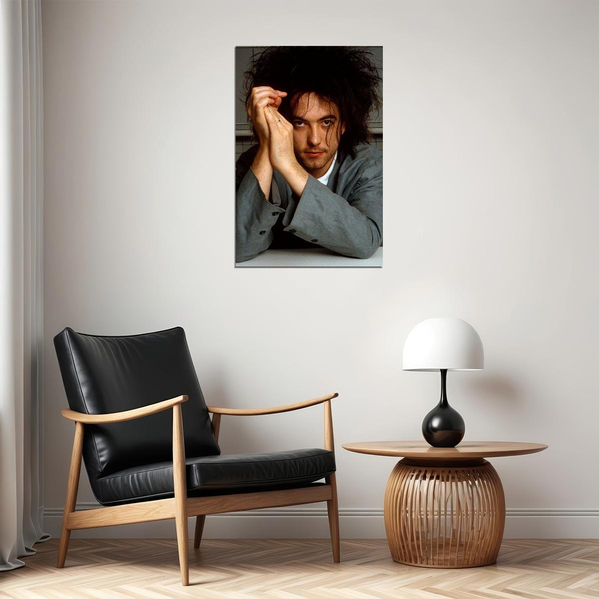 Robert Smith The Cure Guitarist Producer Poster Wall Art Print Home Wall Decor