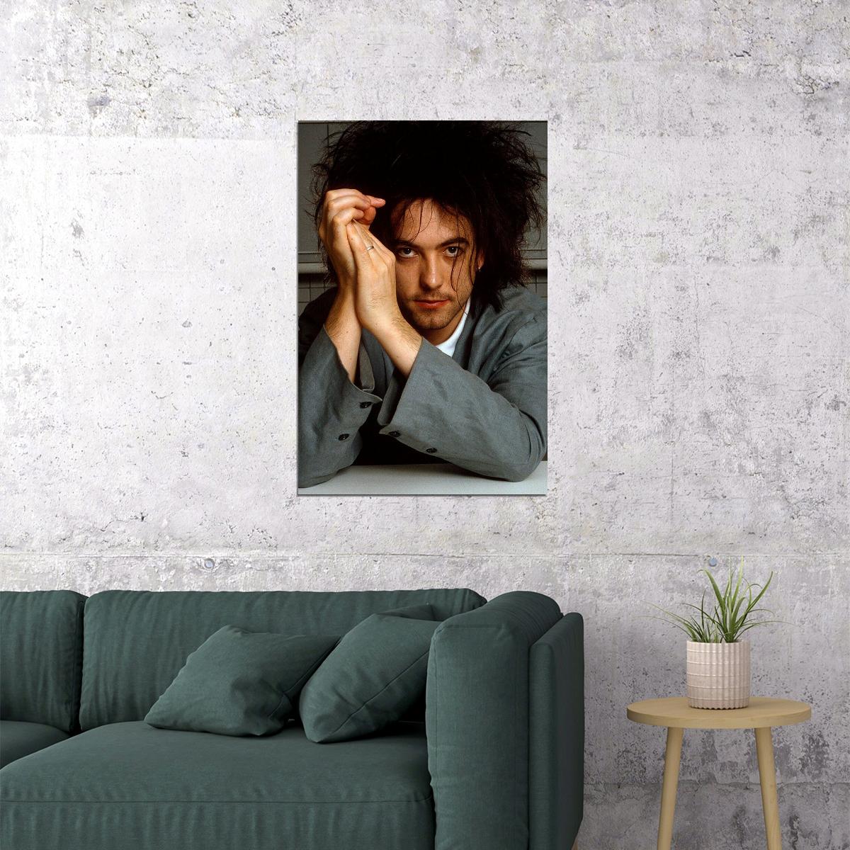 Robert Smith The Cure Guitarist Producer Poster Wall Art Print Home Wall Decor