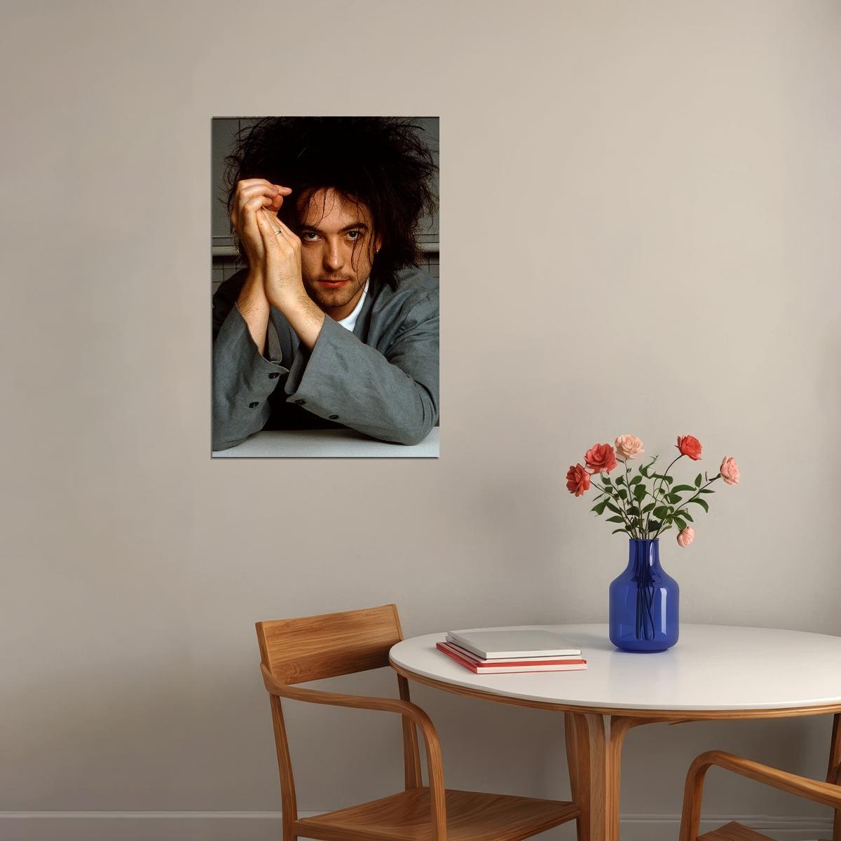 Robert Smith The Cure Guitarist Producer Poster Wall Art Print Home Wall Decor