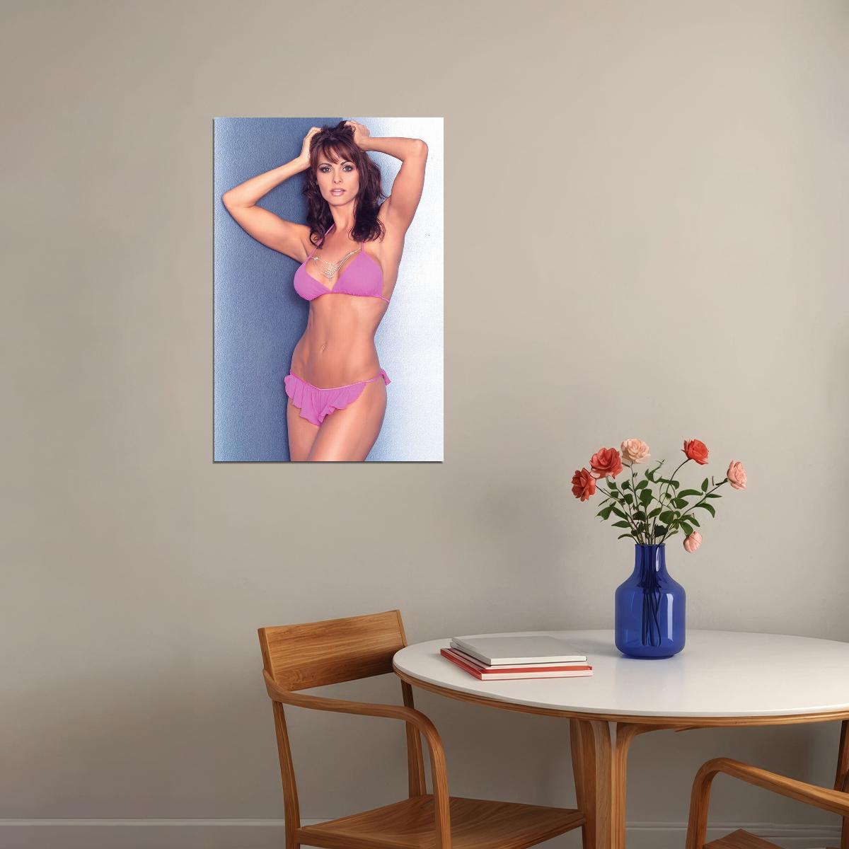 Karen Mcdougal Beautiful Model Poster Wall Art Print Home Wall Decor - xonomax