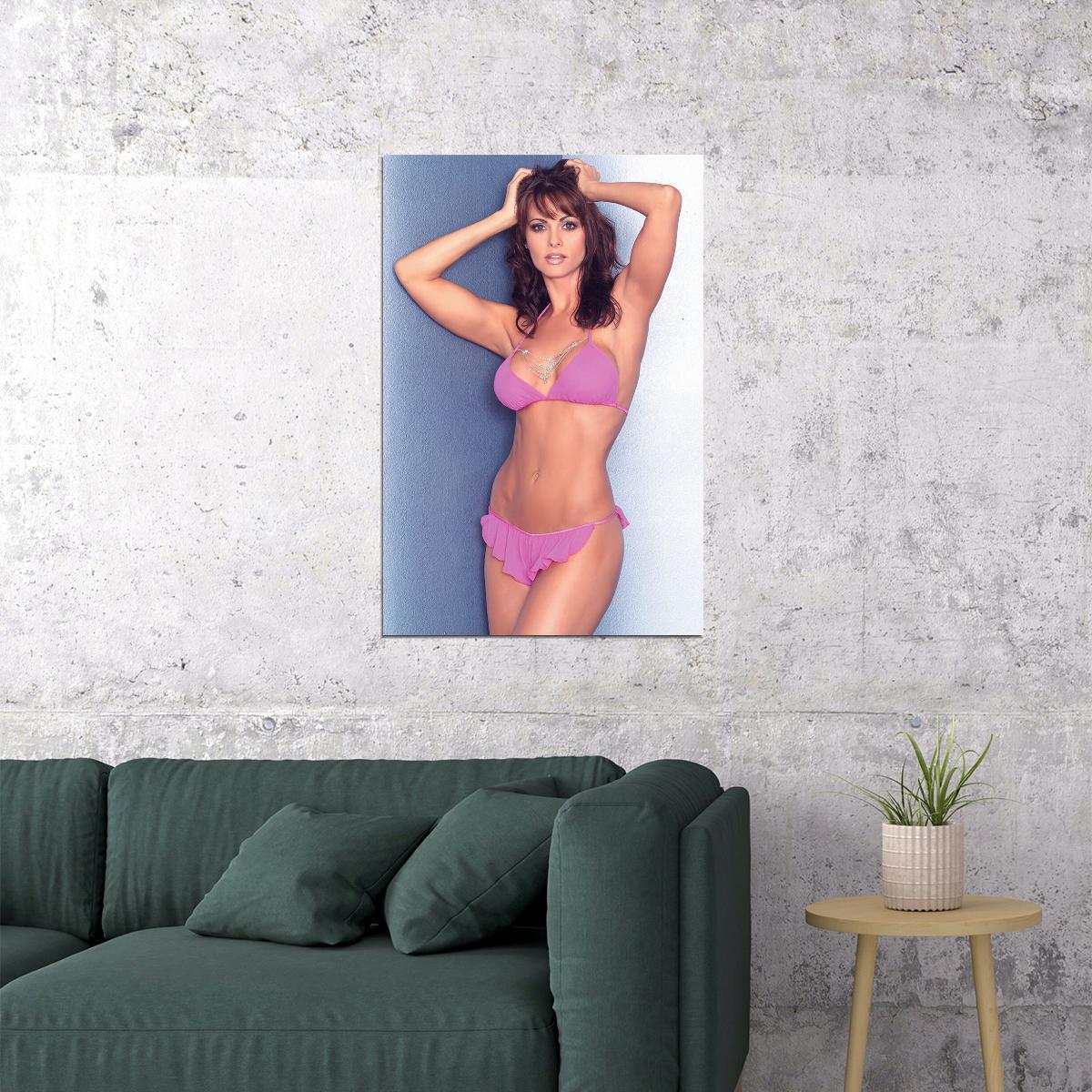 Karen Mcdougal Beautiful Model Poster Wall Art Print Home Wall Decor - xonomax