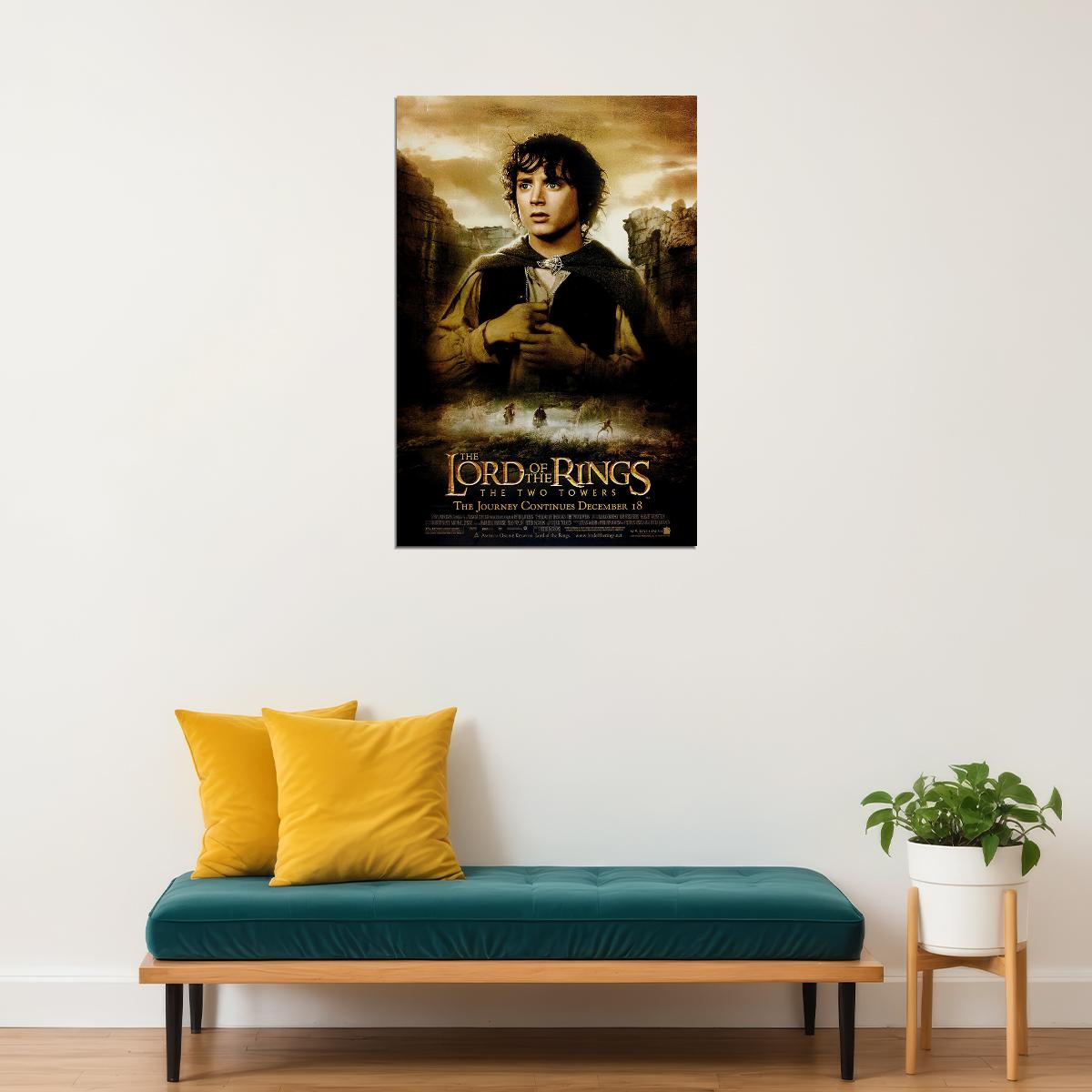Lord Of The Rings Movie Frodo Drama Fantasy Poster Wall Art Print Home Wall Decor - xonomax