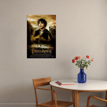 Lord Of The Rings Movie Frodo Drama Fantasy Poster Wall Art Print Home Wall Decor - xonomax