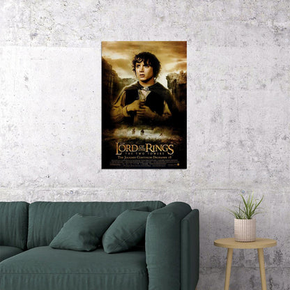 Lord Of The Rings Movie Frodo Drama Fantasy Poster Wall Art Print Home Wall Decor - xonomax
