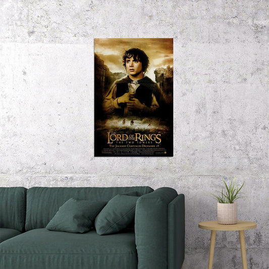 Lord Of The Rings Movie Frodo Drama Fantasy Poster Wall Art Print Home Wall Decor - xonomax