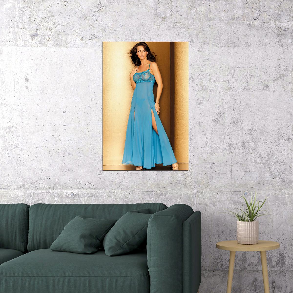 Karen Mcdougal 1999 Attractive Model Poster Wall Art Print Home Wall Decor - xonomax