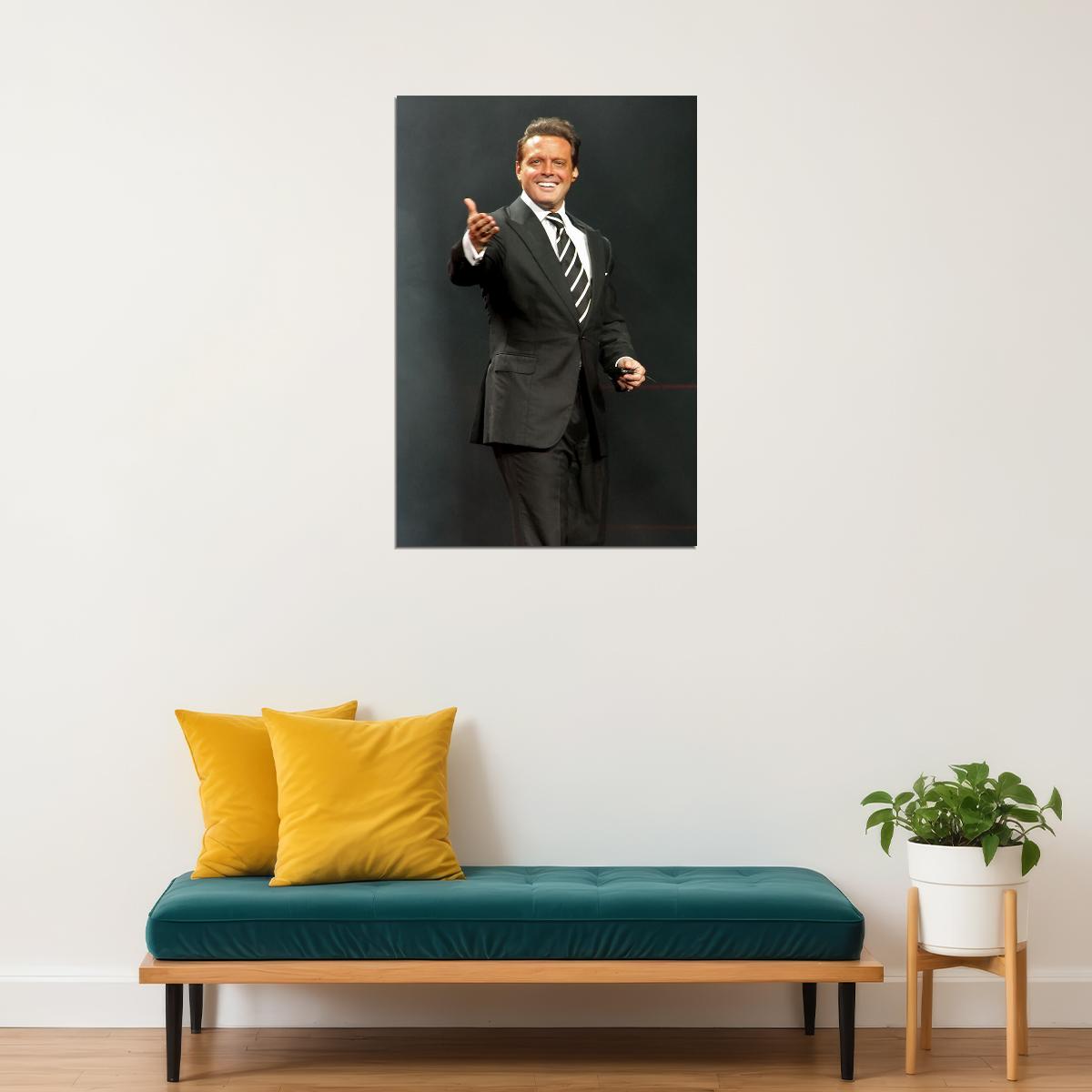 Luis Miguel Latin Male Singer Music Producer Poster Wall Art Print Home Wall Decor - xonomax